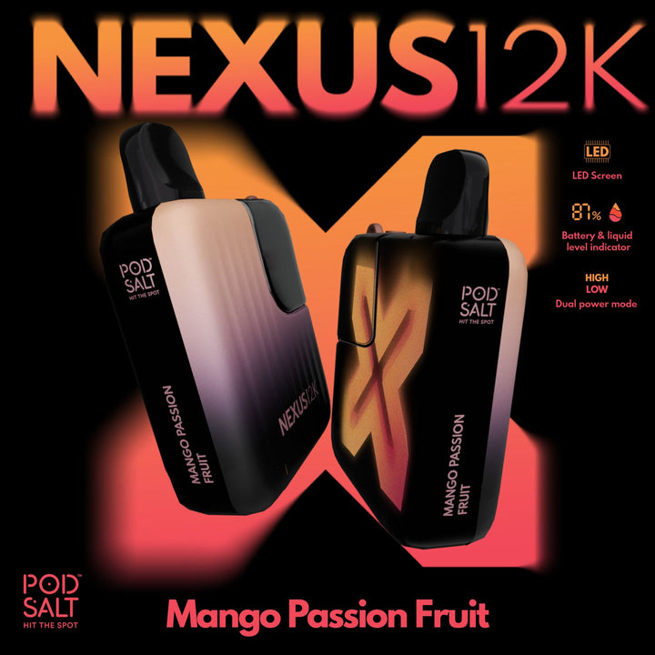 POD SALT -  Nexus 12000 Puffs 20 Mg