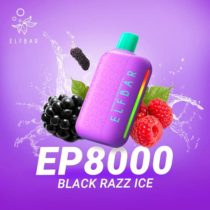 Elf Bar - EP 8000 Puffs 50mg (NON Rechargeable)