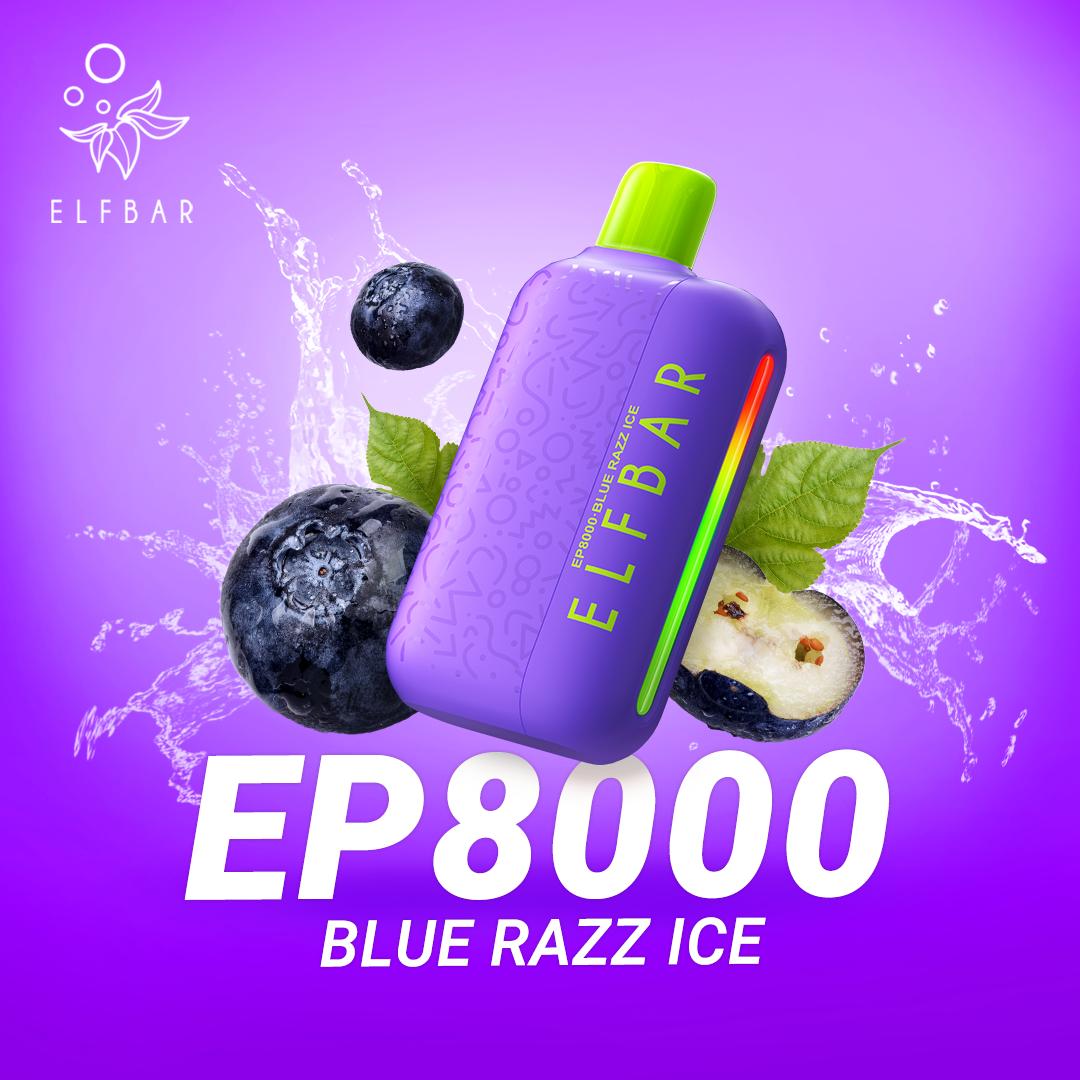 Elf Bar - EP 8000 Puffs 50mg (NON Rechargeable)
