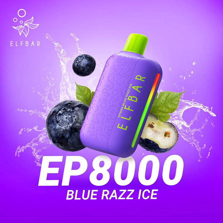 Elf Bar - EP 8000 Puffs 50mg (NON Rechargeable)