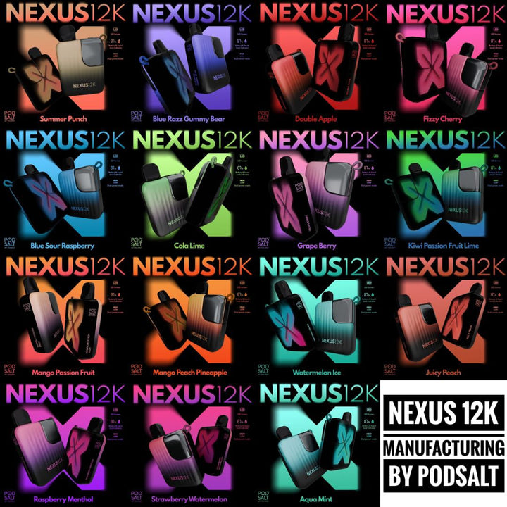 POD SALT -  Nexus 12000 Puffs 20 Mg