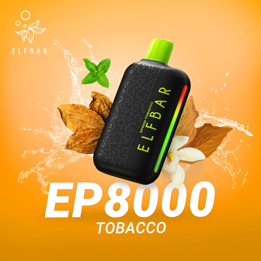 Elf Bar - EP 8000 Puffs 50mg (NON Rechargeable)
