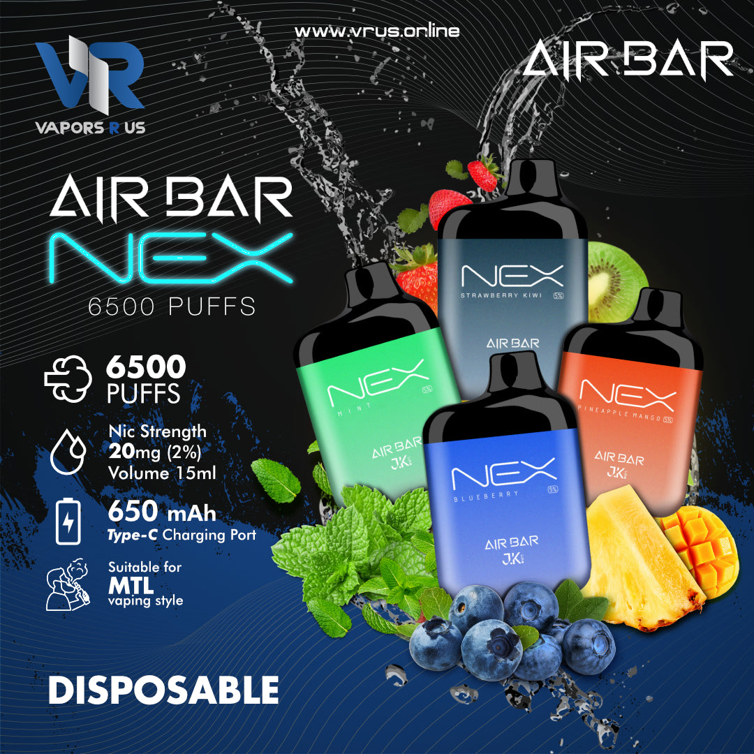 how much is elf bar vape PaylessDistro.com: Air Bar NEX Disposable Vape (Display of 10) main image 1