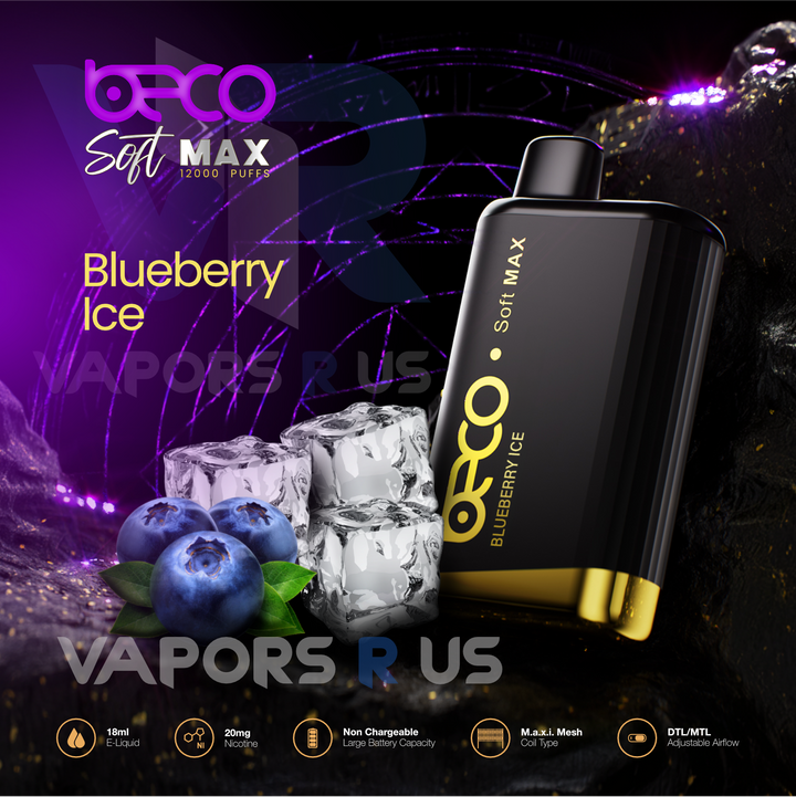 VAPTIO - Beco Soft MAX Disposable | 12000 Puffs