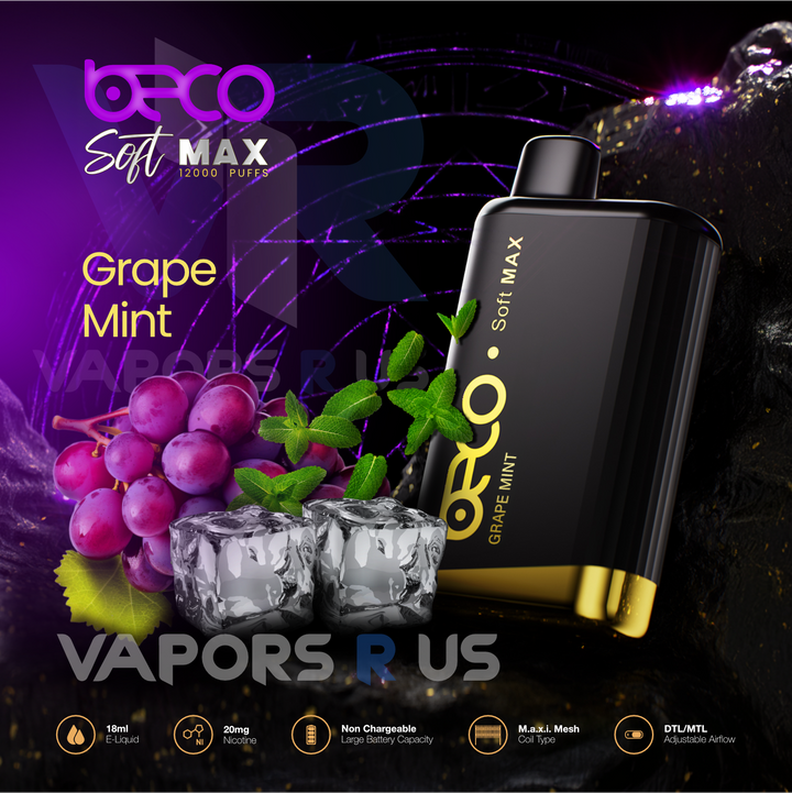 VAPTIO - Beco Soft MAX Disposable | 12000 Puffs