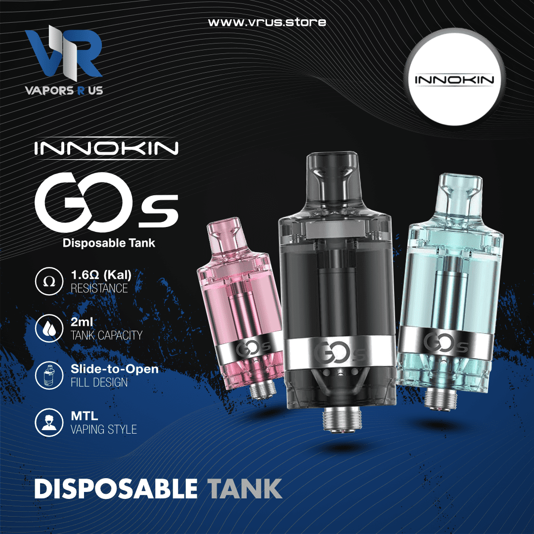 INNOKIN - Go S Disposable Tank 2ml Vapors R Us LLC