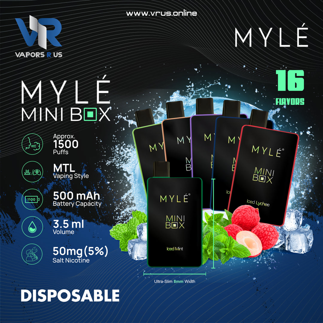 MYLE Mini Box Disposable Device (20mg)