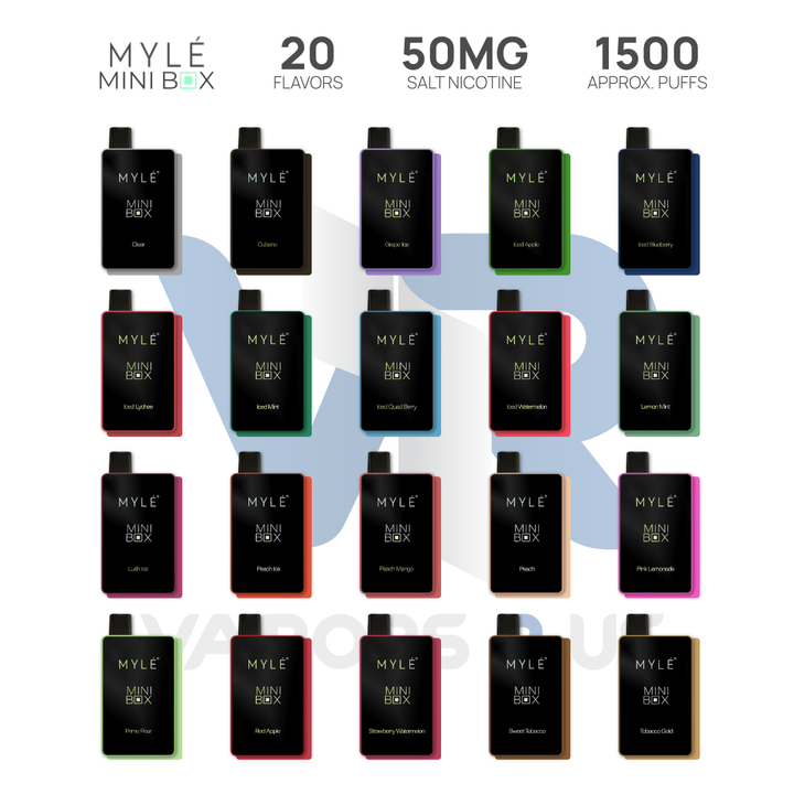 MYLE Mini Box Disposable Device (20mg)