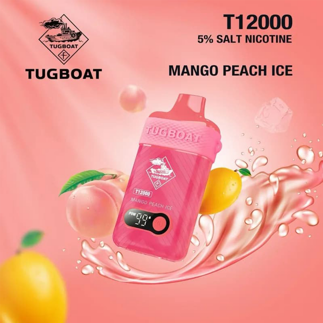 TUGBOAT T12000 Puffs Disposable 50mg