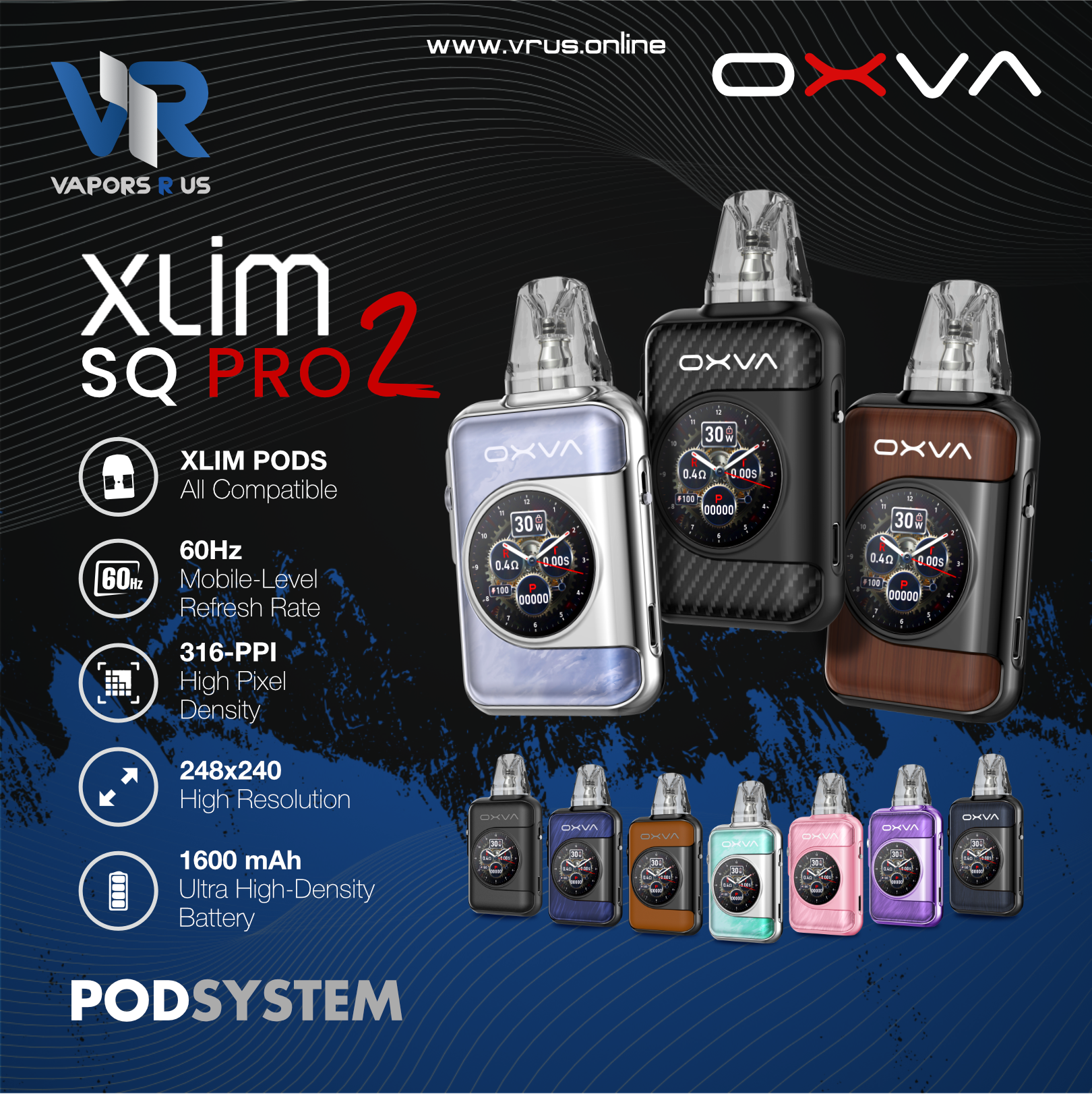 OXVA - XLIM SQ PRO 2 Pod Kit