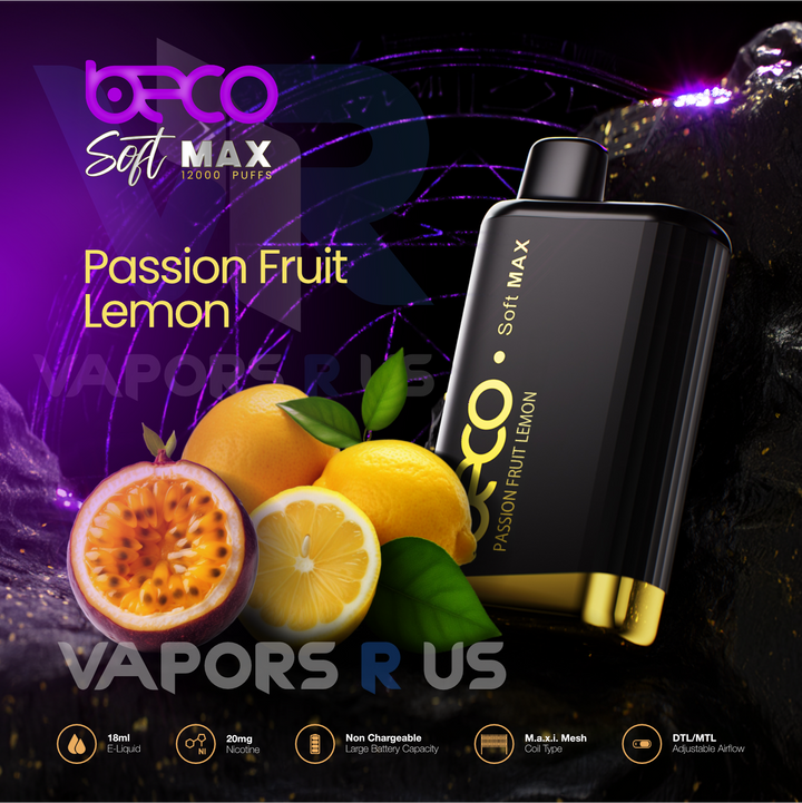 VAPTIO - Beco Soft MAX Disposable | 12000 Puffs