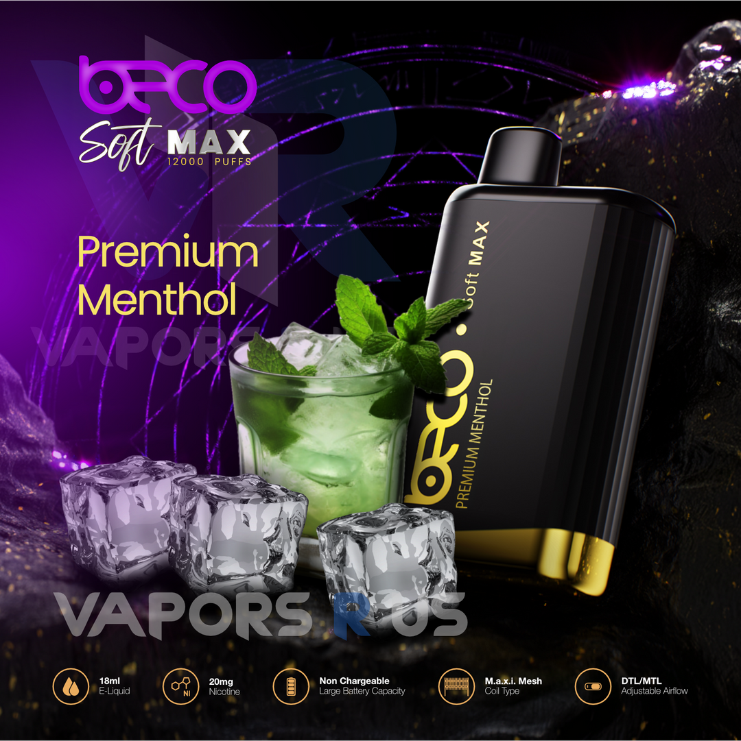 VAPTIO - Beco Soft MAX Disposable | 12000 Puffs