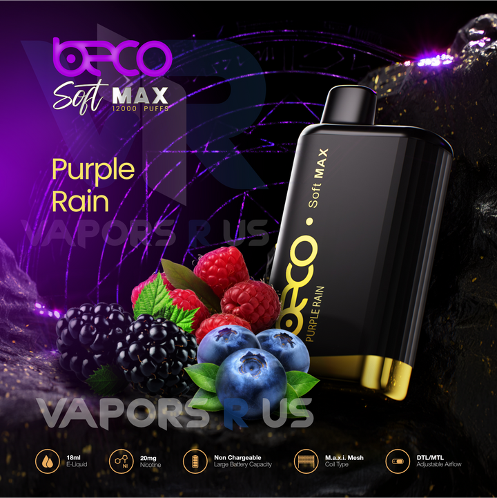 VAPTIO - Beco Soft MAX Disposable | 12000 Puffs