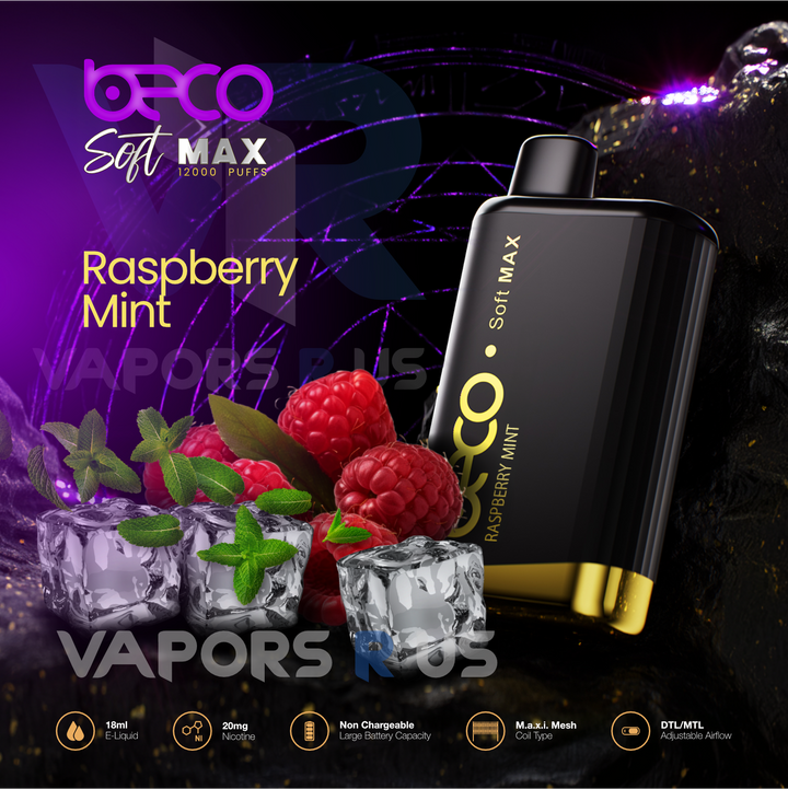 VAPTIO - Beco Soft MAX Disposable | 12000 Puffs