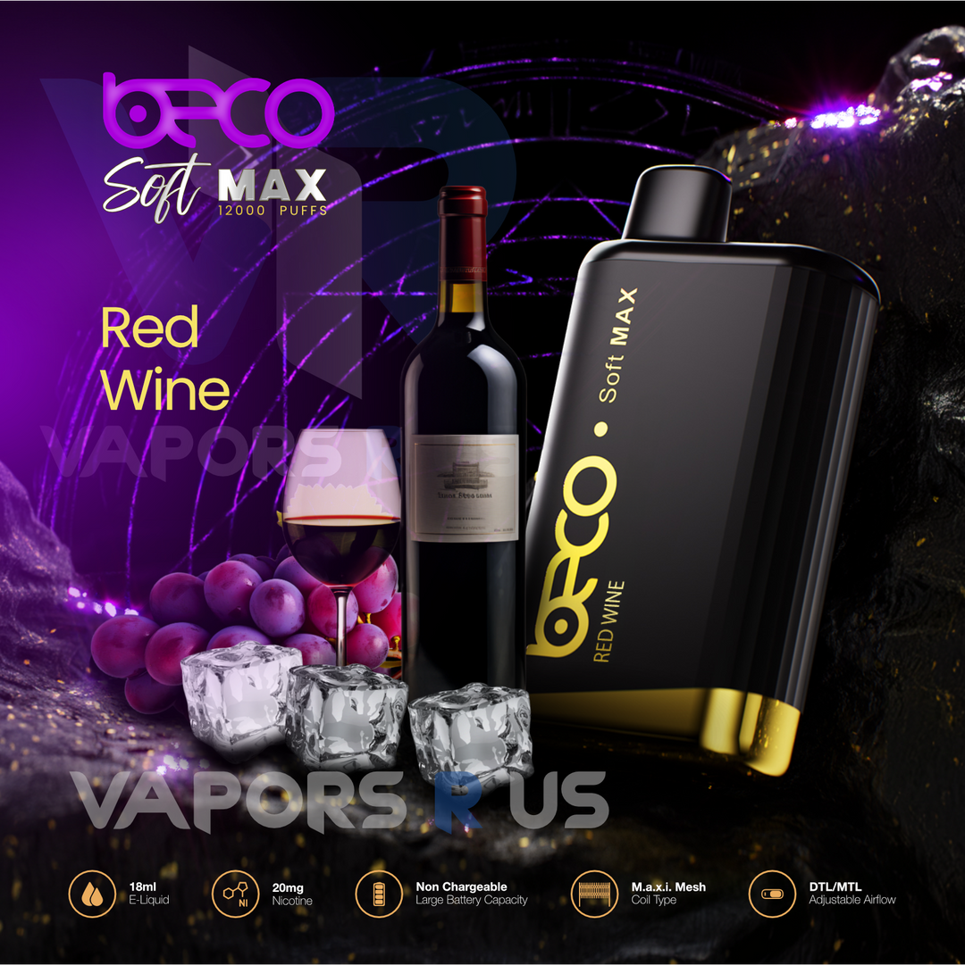 VAPTIO - Beco Soft MAX Disposable | 12000 Puffs