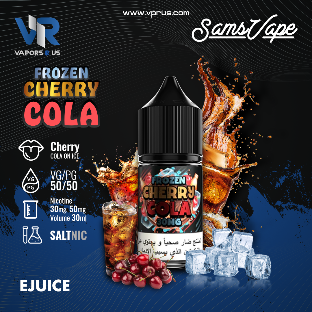 SAM'S VAPE - Frozen Fizzy Cola 30ml (SaltNic) Vapors R Us LLC SAM'S VAPE - Frozen Fizzy Cola 30ml (SaltNic) Vapors R Us LLC