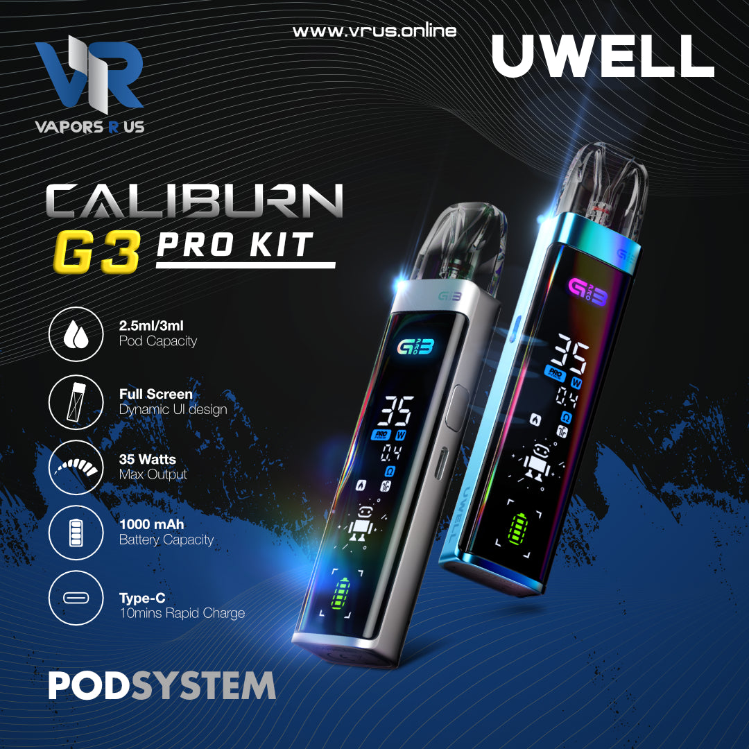 Uwell - Caliburn G3 Pro Pod Kit Uwell - Caliburn G3 Pro Pod Kit
