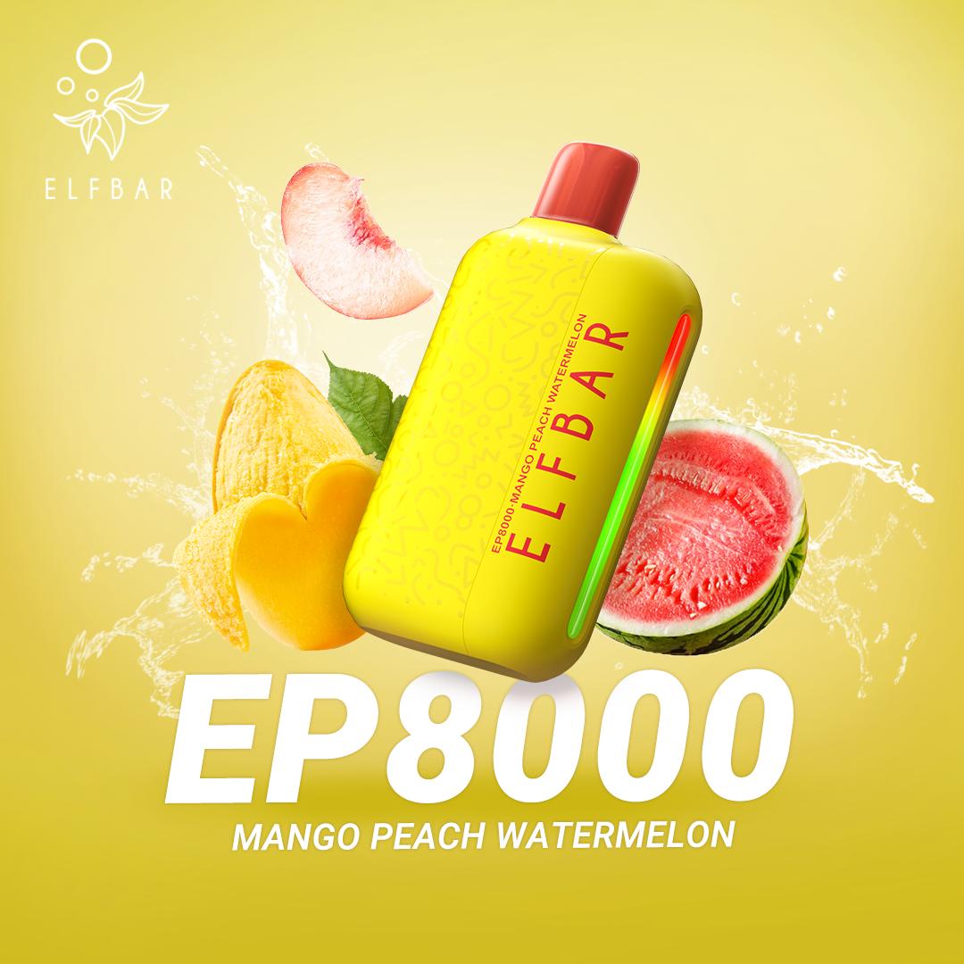 Elf Bar - EP 8000 Puffs 50mg (NON Rechargeable)