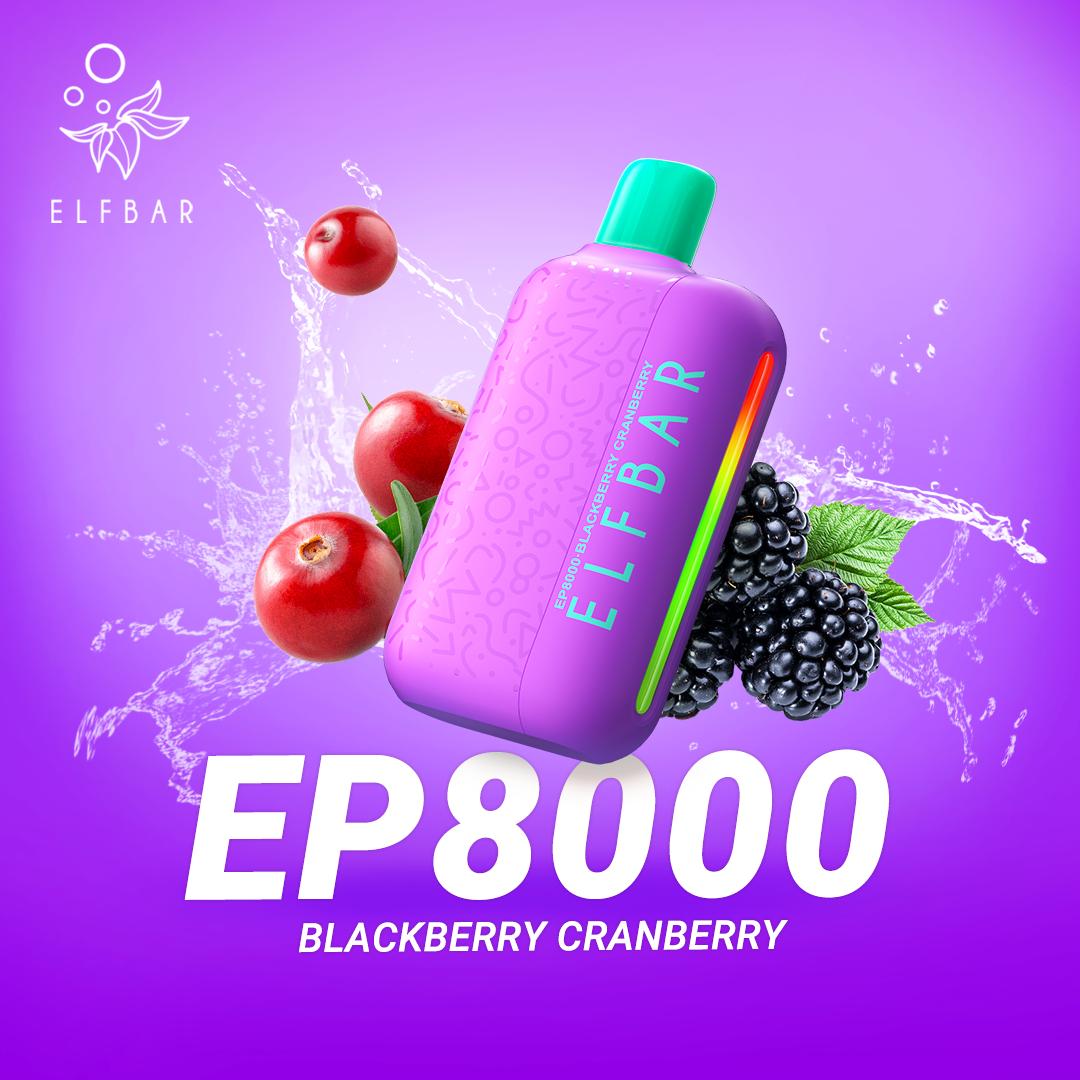 Elf Bar - EP 8000 Puffs 50mg (NON Rechargeable)