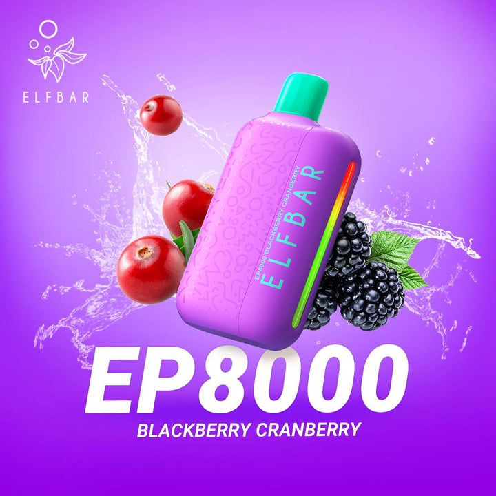 Elf Bar - EP 8000 Puffs 50mg (NON Rechargeable)