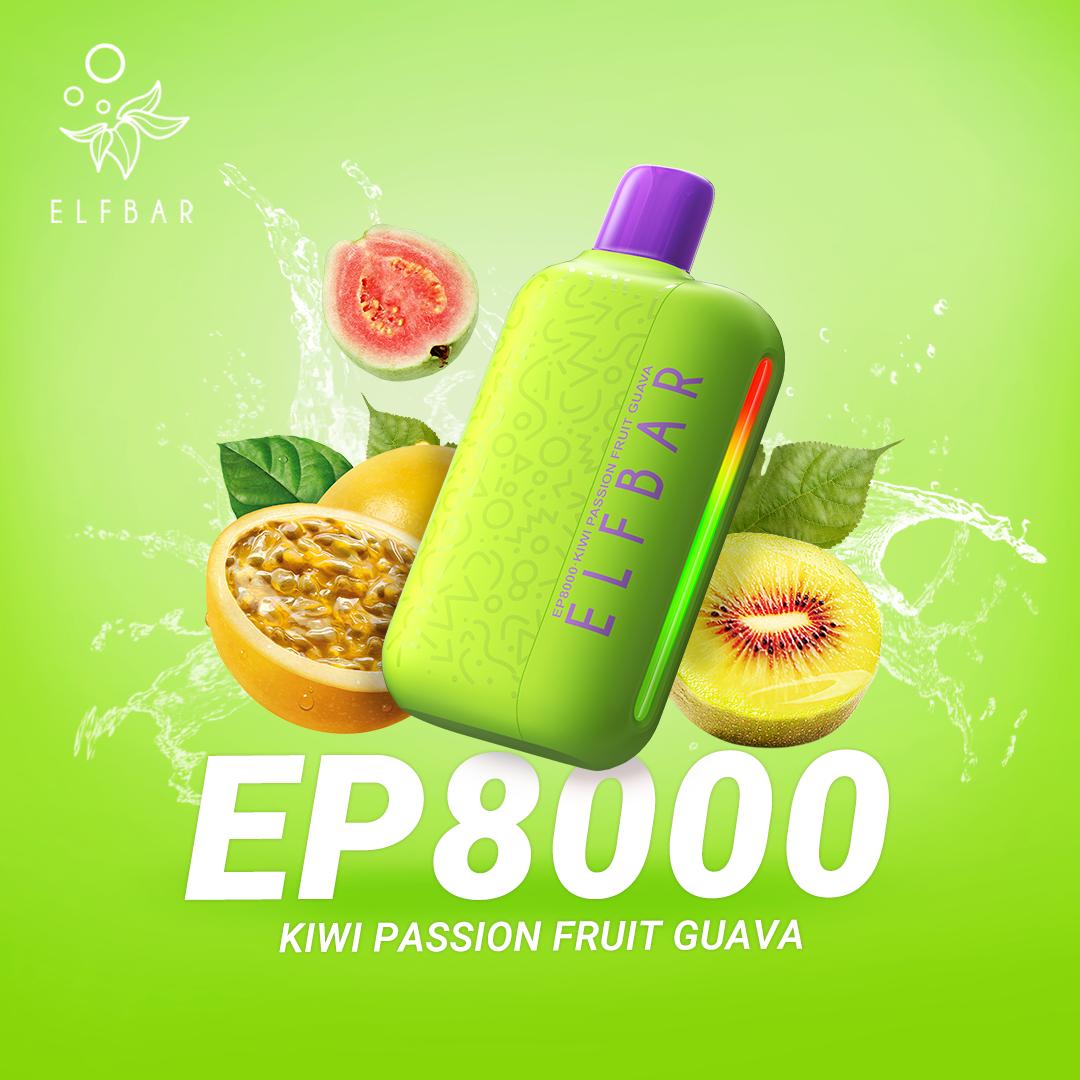 Elf Bar - EP 8000 Puffs 50mg (NON Rechargeable)