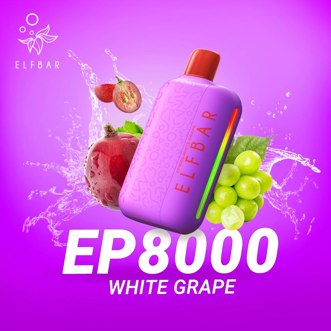 Elf Bar - EP 8000 Puffs 50mg (NON Rechargeable)
