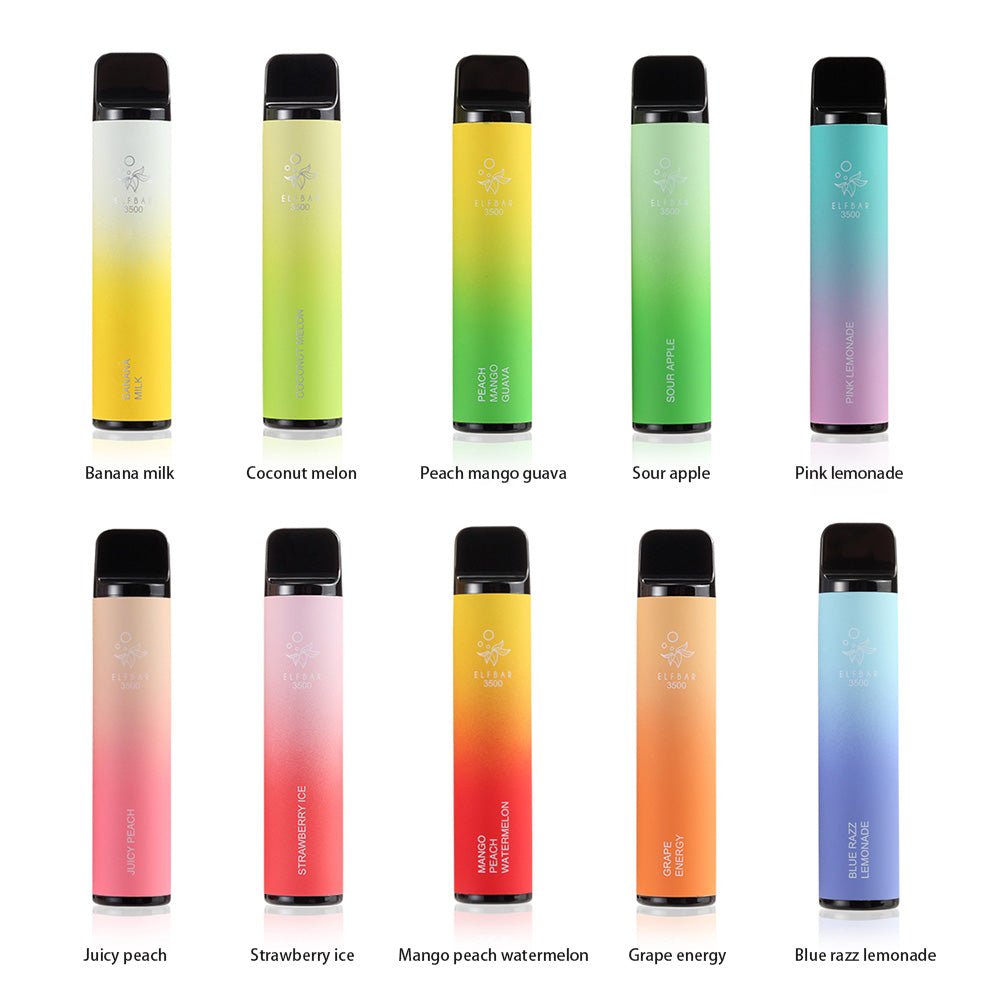 Elf Bar 3500 Puffs Disposable Device (1500mAh) | UAE Vapors R Us