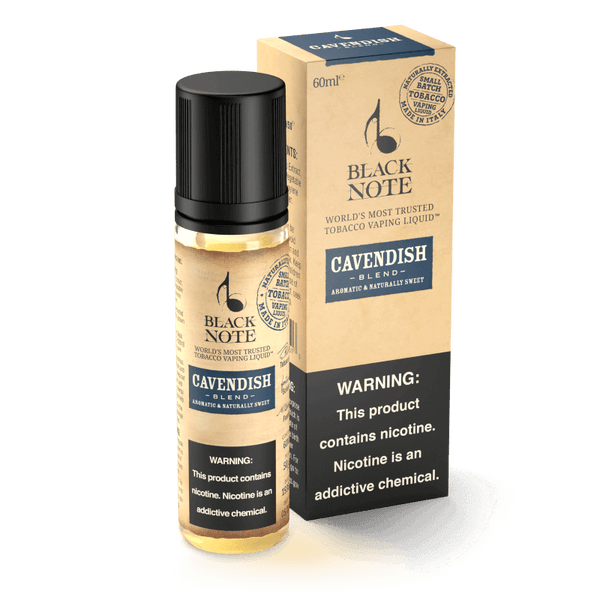 Black Note Cavendish Blend 60ML UAE Vapors R Us - The first vape store Black Note Cavendish Blend 60ML UAE Vapors R Us - The first vape store