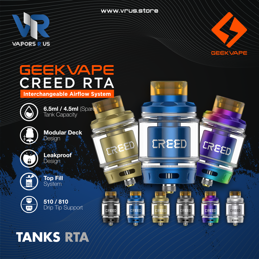Geekvape Creed RTA 6.5ml TANK | GEEKVAPE Geekvape Creed RTA 6.5ml TANK | GEEKVAPE