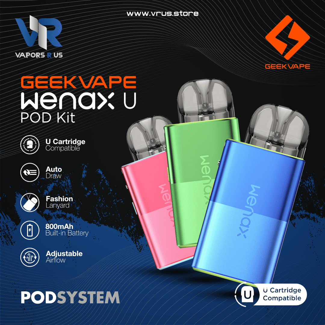 Geekvape U Pod Geekvape U Replacement Pods .99 Geekvape U Pod Geekvape U Replacement Pods .99