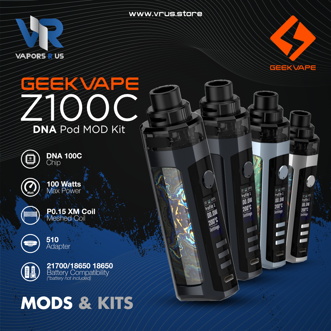 GEEKVAPE - Z100C DNA Pod Mod Kit 100W GEEKVAPE - Z100C DNA Pod Mod Kit 100W