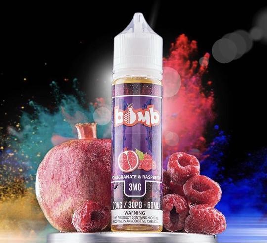BOMB - Pomegranate & Raspberry Ice 60ml Vapors R Us LLC BOMB - Pomegranate & Raspberry Ice 60ml Vapors R Us LLC