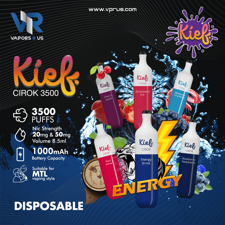 KIEF - Cirok 3500 Disposable
