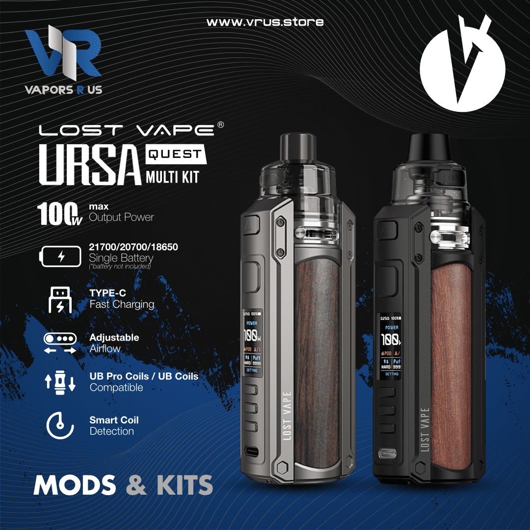 Ursa Quest Multi Kit Lost Vape UAE Vapors R Us Ursa Quest Multi Kit Lost Vape UAE Vapors R Us
