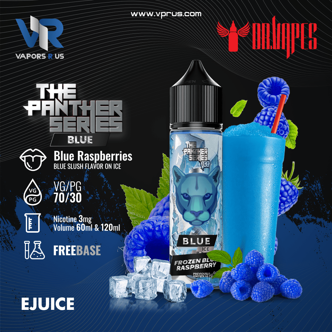 DR. VAPES - Blue Panther Ice Vapors R Us LLC DR. VAPES - Blue Panther Ice Vapors R Us LLC