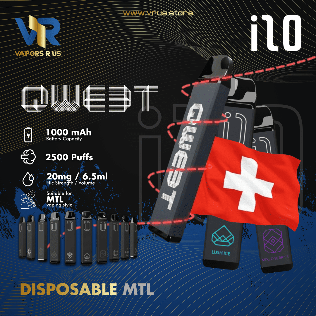 ILO Qweet Disposable Pod (2500 Puffs - 20mg) UAE ILO Qweet Disposable Pod (2500 Puffs - 20mg) UAE