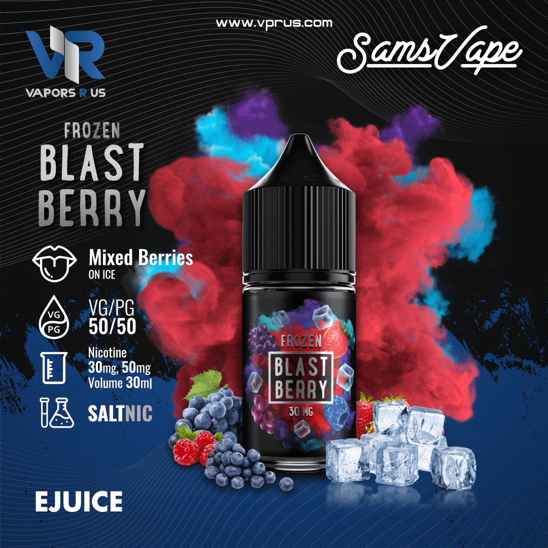 Sam Vapes Frozen Blast Berry Saltnic UAE Vapors R U Sam Vapes Frozen Blast Berry Saltnic UAE Vapors R U