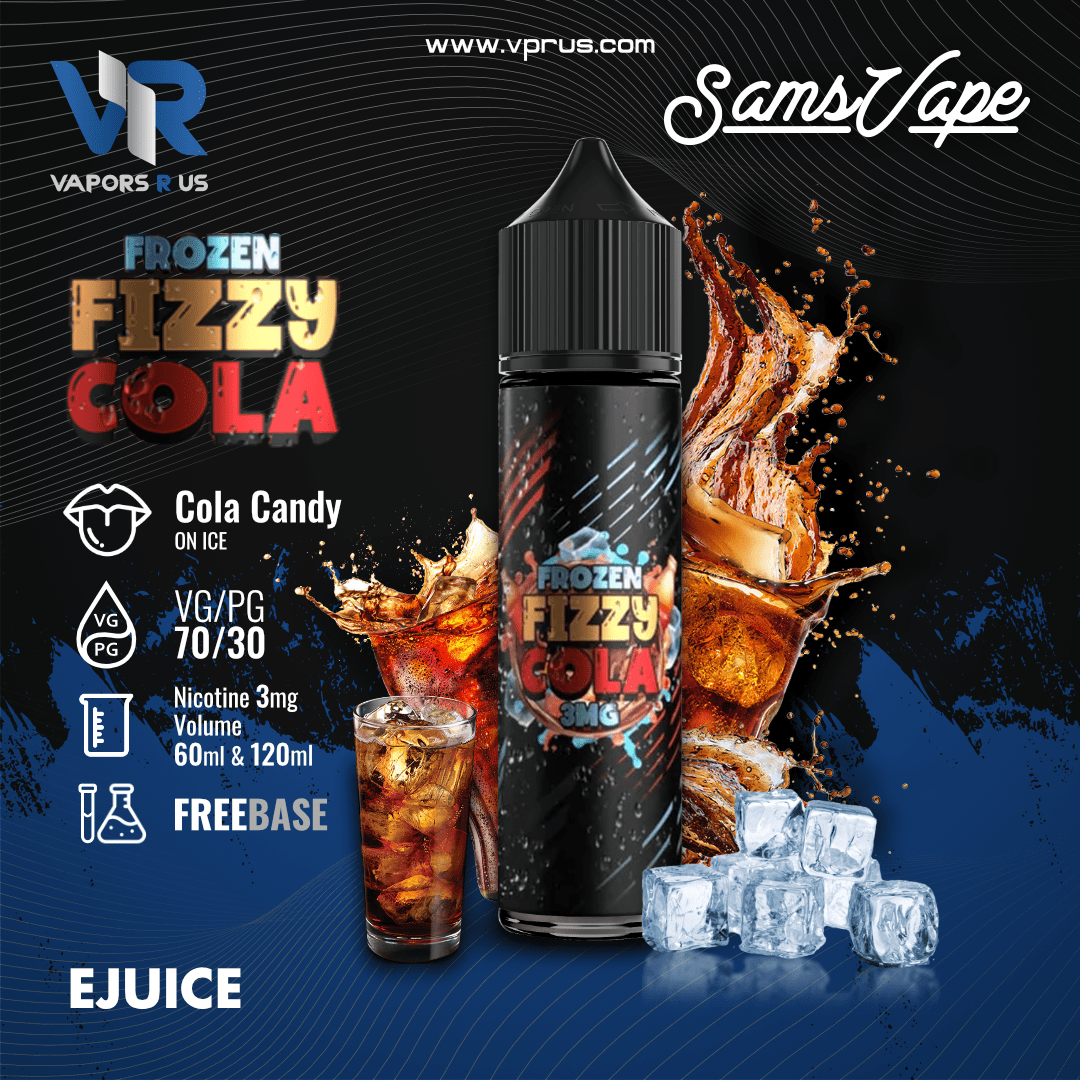SAM'S VAPE - Frozen Fizzy Cola Vapors R Us LLC SAM'S VAPE - Frozen Fizzy Cola Vapors R Us LLC