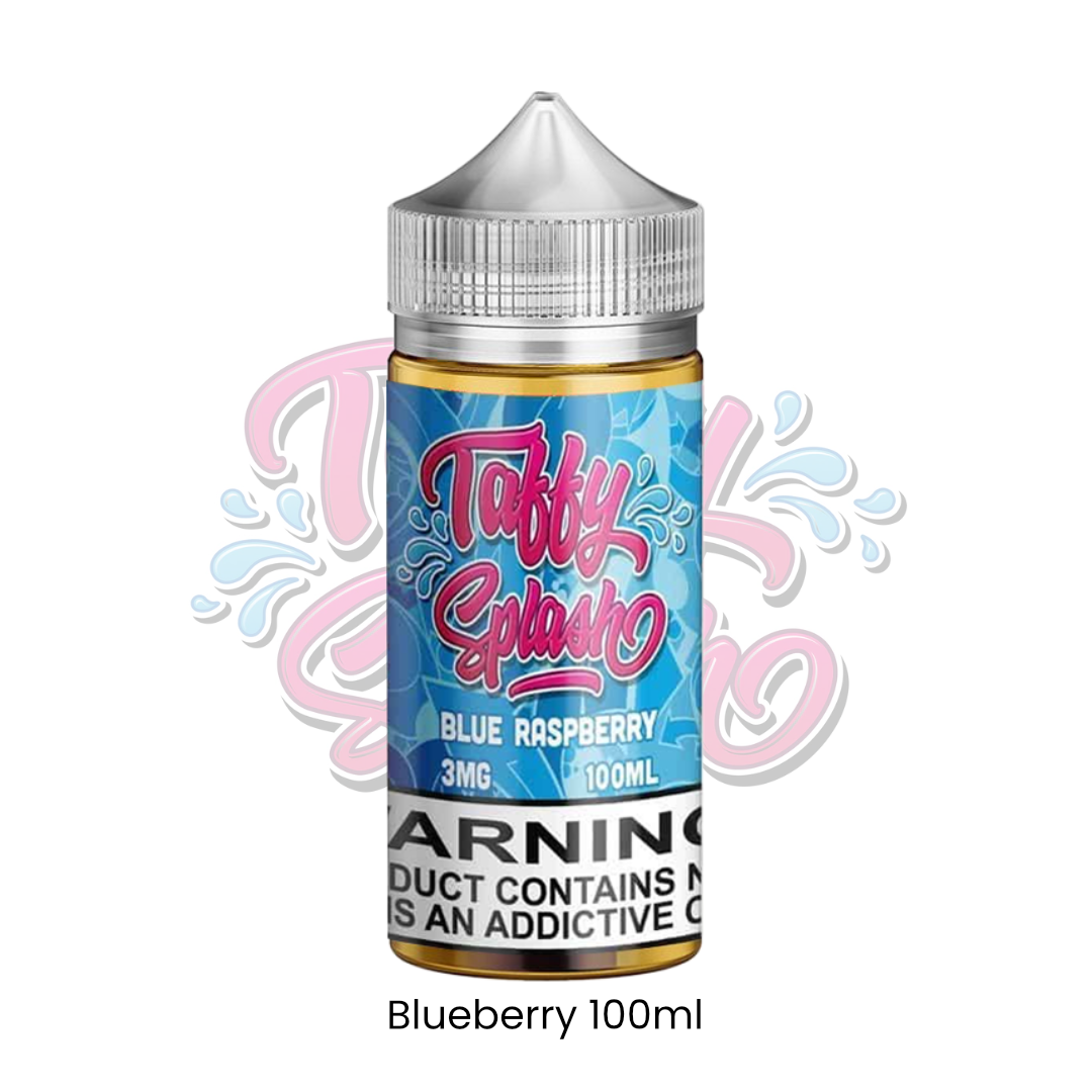 Blue Raspberry Taffy E-Liquid by Taffy Splash