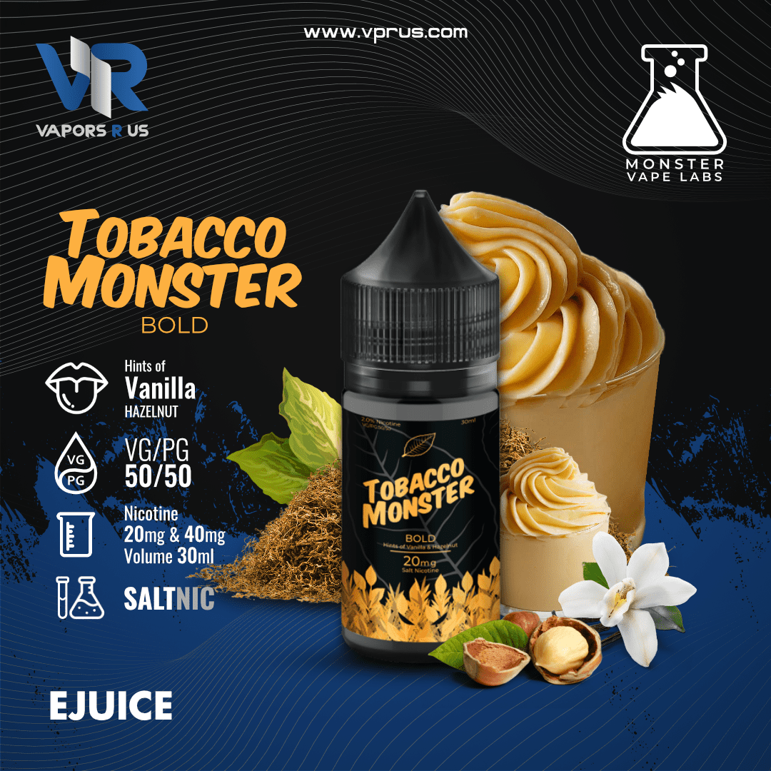 tobacco monster bold salt Tobacco Monster Saltnic Bold – UAE Vapors R U