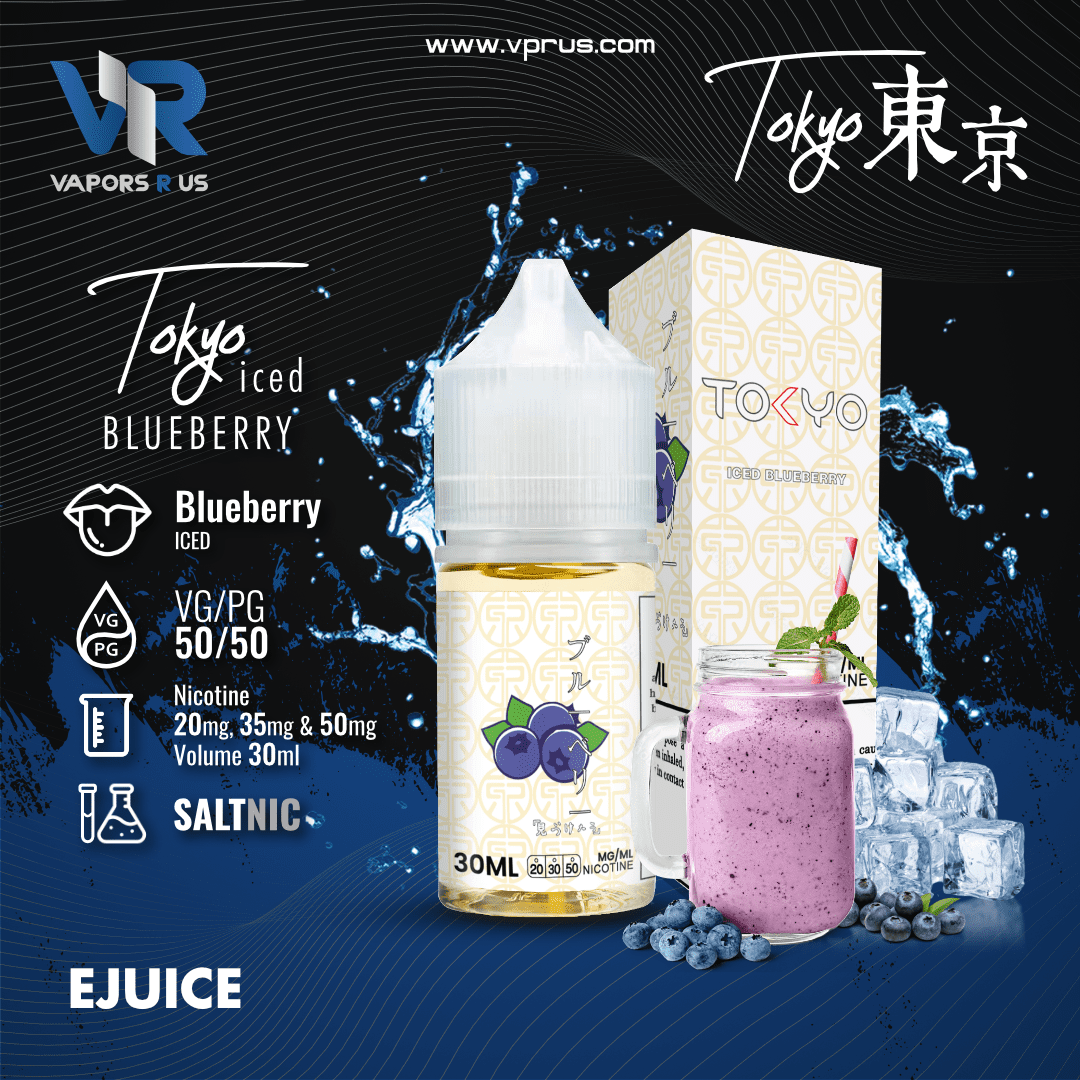 TOKYO - Iced Blueberry 30ml (SaltNic) Vapors R Us LLC