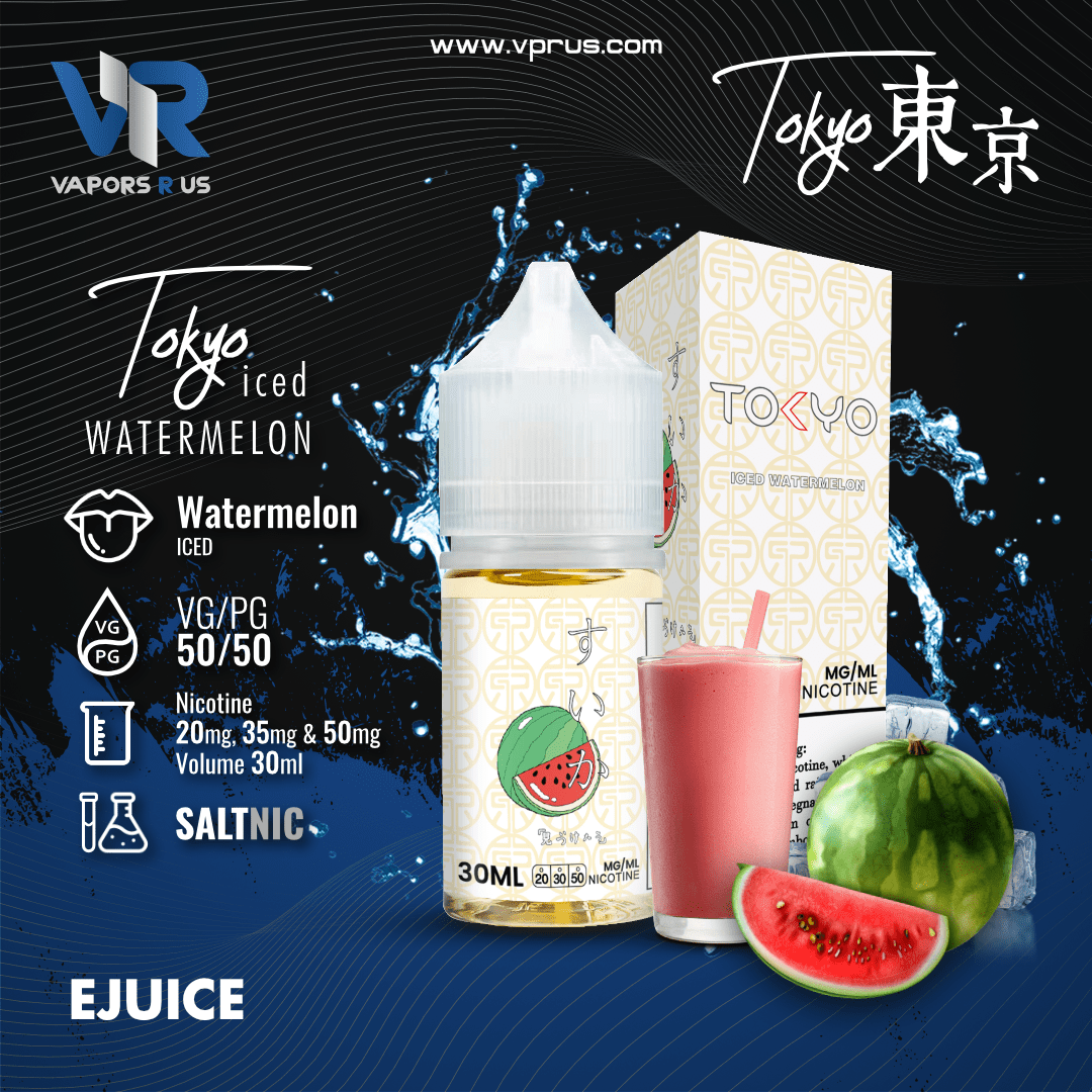 tokyo vape liquid Best Tokyo Super Cool Salt Nicotine 30ml 30mg- 50mg in Dubai