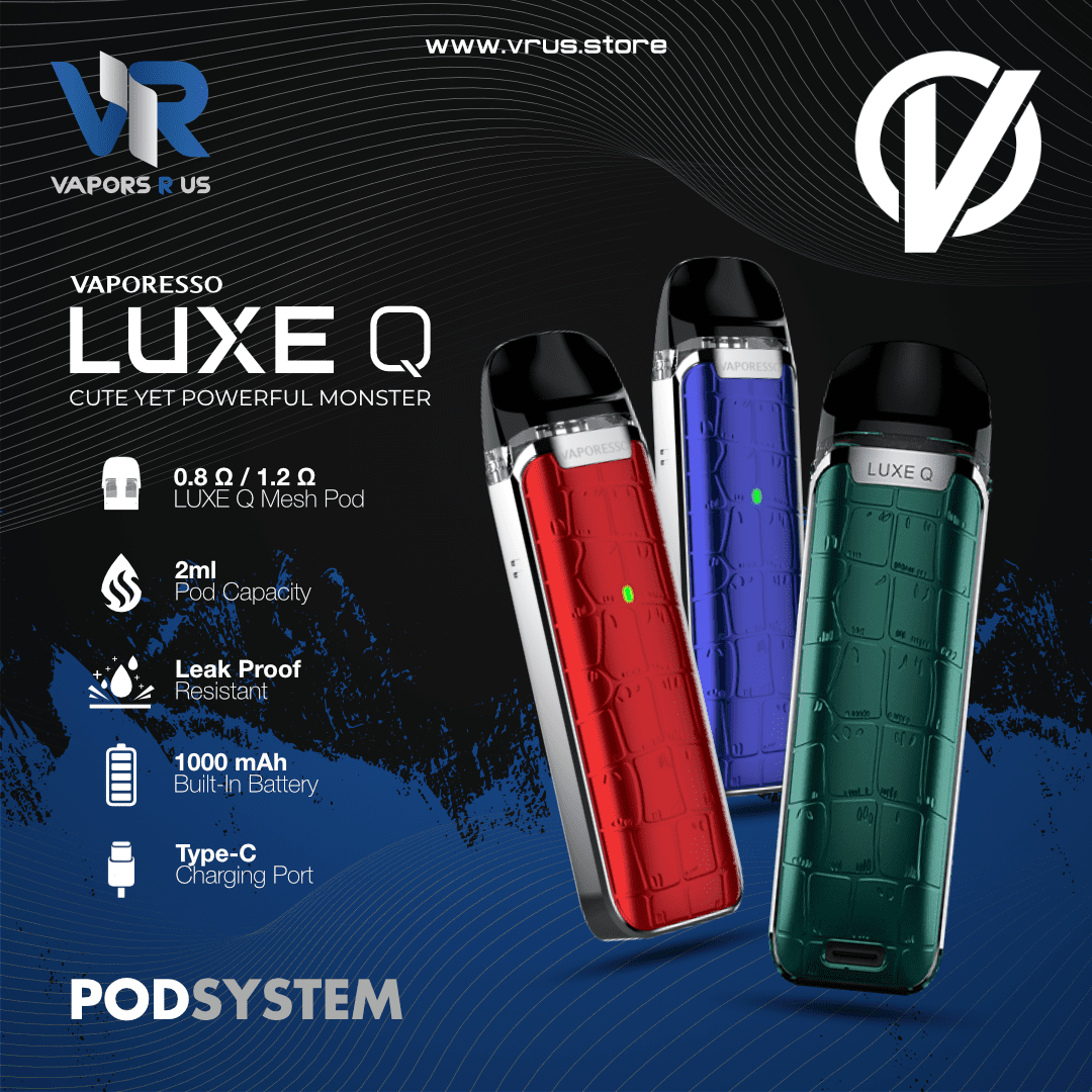 Vaporesso Luxe Q Pod Kit 1000mAh UAE Vapors R Us