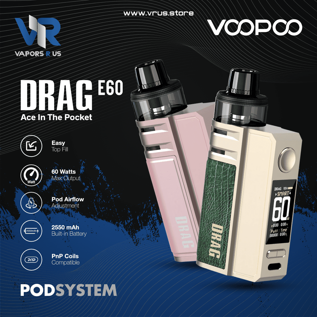 voopoo drag e60 specs VOOPOO