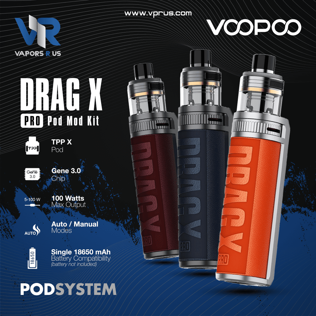 voopoo drag x wattage Plus 100W Box Kit 5.5ml UAE Vapors R Flavor:Strawberry Yogurt breeze no nic vape Ratio:50PG/50VG