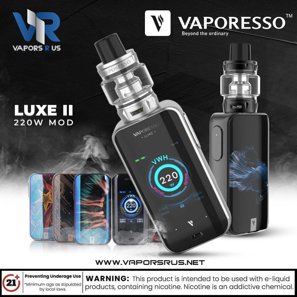 Vaporesso Luxe II 220W MOD UAE Vapors R Us - The first vape store in U