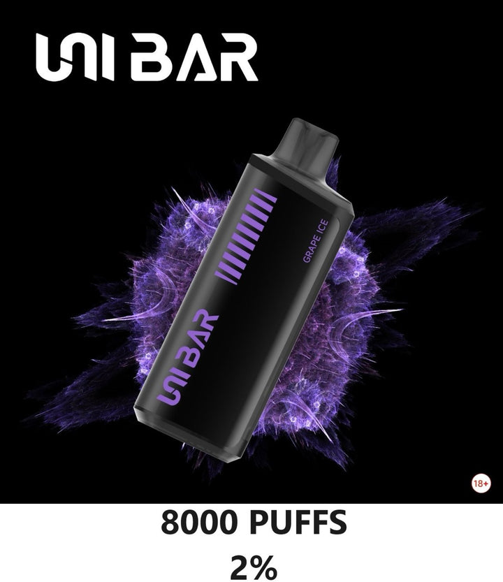 UNI BAR 8000 PUFFS Disposable - 20mg