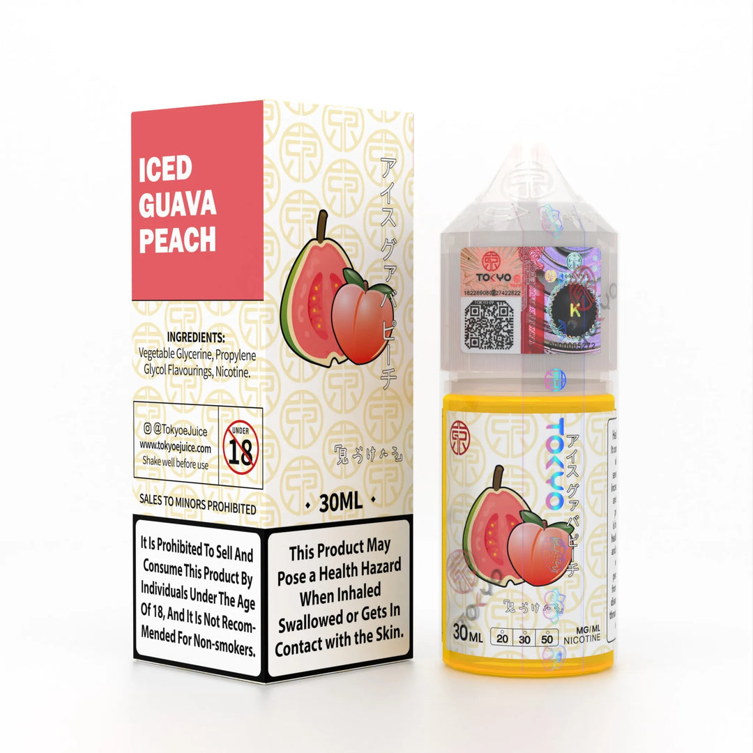 Tokyo iced Guava Peach 30ml