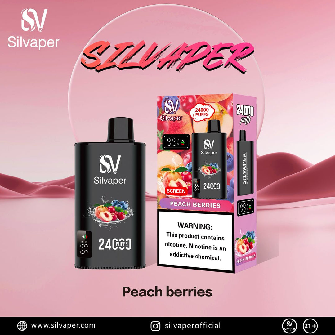 SILVAPER 24000 PUFFS DISPOSABLE VAPE 20mg