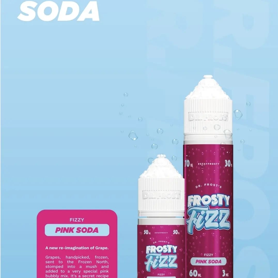 DR FROST - Fizzy Pink Soda 60ml (Freebase)